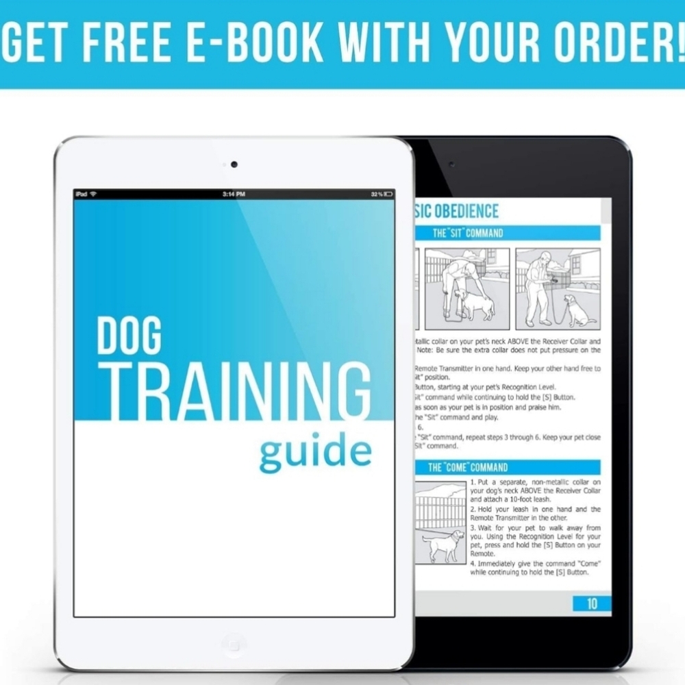 Dog Training Shock Collar for Dogs with Vibration, Electric Shock, Beep; Recharg - Picture 7 of 8